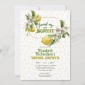 Set voor de zomer | Fun Lemon Squeeze Vrijgezellen Kaart (Voorkant)