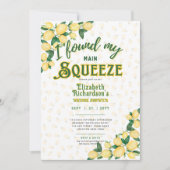 Set voor de zomer | Fun Lemon Squeeze Vrijgezellen Kaart (Voorkant)