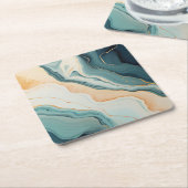 Set wegwerp kartonnen Onderzetters (Schuin)