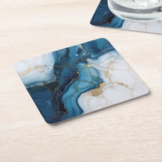 Set wegwerp kartonnen Onderzetters (Schuin)