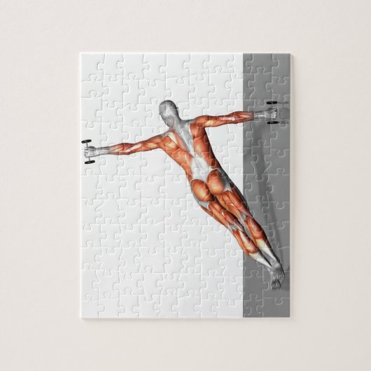 Setanta duw omhoog 3 legpuzzel (Verticaal)