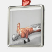 Setanta duw omhoog 4 metalen ornament (Links)