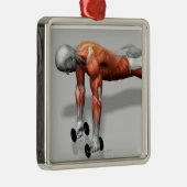 Setanta Push Up Metalen Ornament (Rechts)