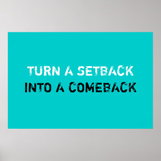 Setback Comeback Poster