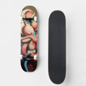 SETback door: Albert Riddle schaats board Persoonlijk Skateboard (Voorkant)