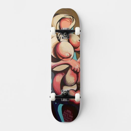 SETback door: Albert Riddle schaats board Persoonlijk Skateboard (Voorkant)