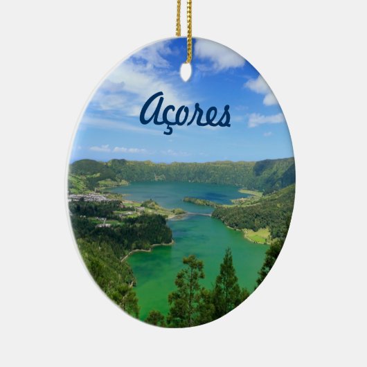 Sete Cidades - Azoren Keramisch Ornament (Rechts)