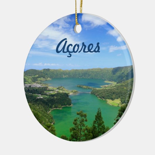 Sete Cidades - Azoren Keramisch Ornament (Links)