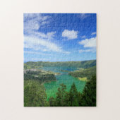 Sete Cidades - Azoren Legpuzzel (Verticaal)