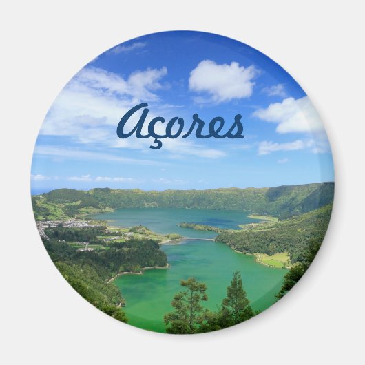 Sete Cidades - Azoren Magneet (Voorkant)