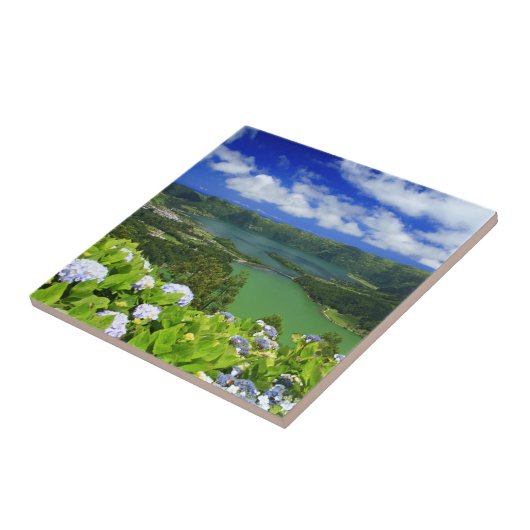 Sete Cidades, Azoren Tegeltje (Zijkant)