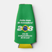 Sete de Setembro Onafhankelijkheidsdag Brazilië Vl Flesjeskoeler (Voorkant)