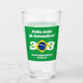 Sete de Setembro Onafhankelijkheidsdag Brazilië Vl Glas (Achterkant)