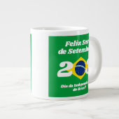 Sete de Setembro Onafhankelijkheidsdag Brazilië Vl Grote Koffiekop (Voorkant rechts)
