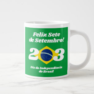 Sete de Setembro Onafhankelijkheidsdag Brazilië Vl Grote Koffiekop