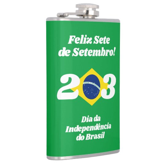 Sete de Setembro Onafhankelijkheidsdag Brazilië Vl Heupfles (Rechts)