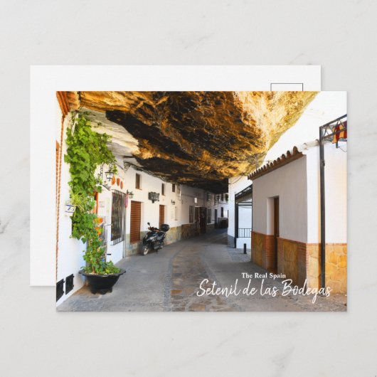 Setenil de las Bodegas - Het echte Spanje Briefkaart (Voorkant / Achterkant)