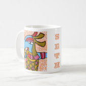 Seth (Egyptische God) Koffiemok (Voorkant links)