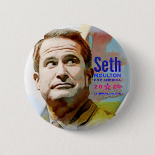 Seth Moulton voor Amerika 2020 Ronde Button 5,7 Cm