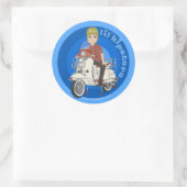 Seth Ronde Sticker (Tas)