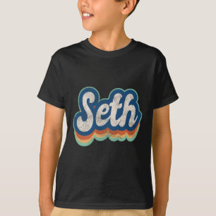 Seth Voornaam Jongen Stijl 70s 80s Persoonlijk T-shirt