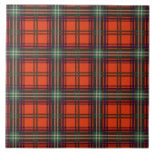 Seton clan Pset Scottish tartan Tegeltje (Voorkant)