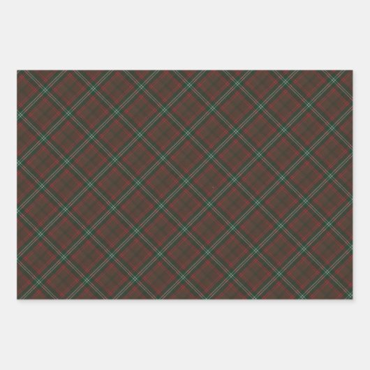 Seton Hunting Modern Original Scottish Tartan Wrap Inpakpapier Vel (Voorkant 2)