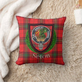 Seton Schotse Clan Tartan & Wapen Kussen (Deken)