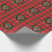 Seton Scottish Clan Tartan & Crest Cadeaupapier (Hoek)