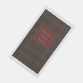 Seton Scottish Clan Tartan Servet (Hoek)