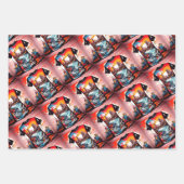 Sets de hojas de papel de regalo Nueva York  Inpakpapier Vel (Voorkant 3)