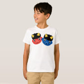 Setsubun Oni Rode en Blauwe Demonen T-shirt (Voorkant volledig)