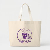 Setta's Place canvas tas (Voorkant)