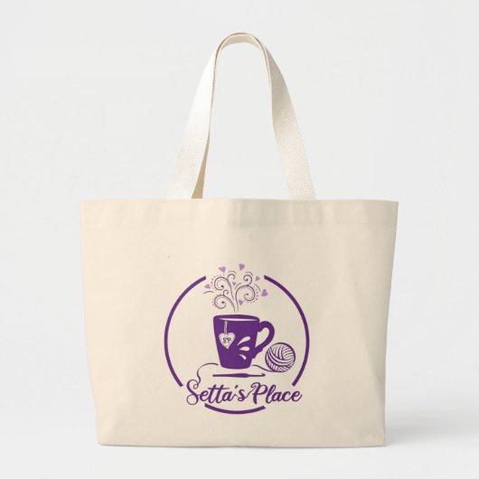 Setta's Place canvas tas (Voorkant)