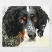 Setter Brew Bier Etiket (Enkel label)