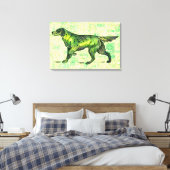 Setter Dog Canvas Afdruk (Insitu (Slaapkamer))