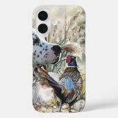 Setter en fazant Case-Mate iPhone case (Achterkant)