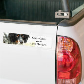 Setter Love Bumpersticker (Op Truck)