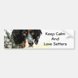 Setter Love Bumpersticker