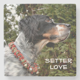 Setter Love Stenen Onderzetter