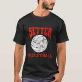 Setter Volleyball T-shirt (Voorkant)