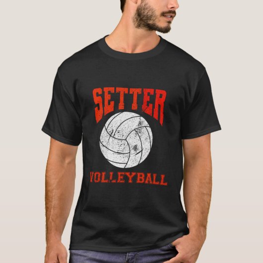 Setter Volleyball T-shirt (Voorkant)