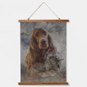 Setters Art Hangend Wandkleed (Voorkant)