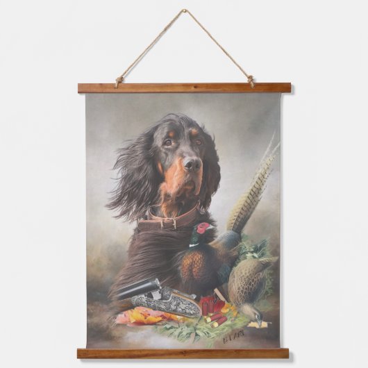 Setters Art Hanging Tapestry Hangend Wandkleed (Voorkant 3)