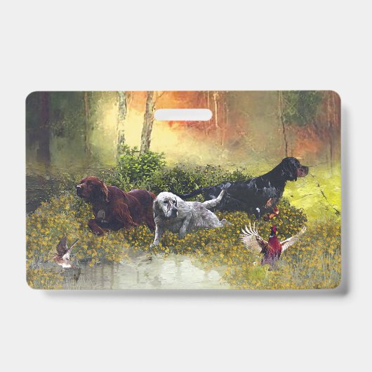 Setters Familie Badge (Voorzijde)