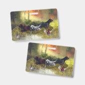 Setters Family Badge (Voor- en achterkant)