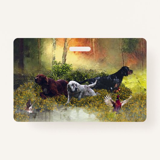 Setters Family Badge (Voorkant)