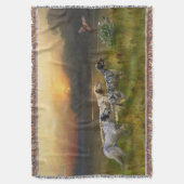 Setters Family Deken (Voorkant Verticaal)