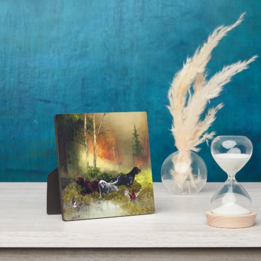 Setters Family Fotoplaat (Insitu)