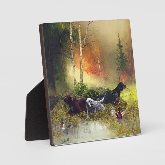 Setters Family Fotoplaat (Voorkant)